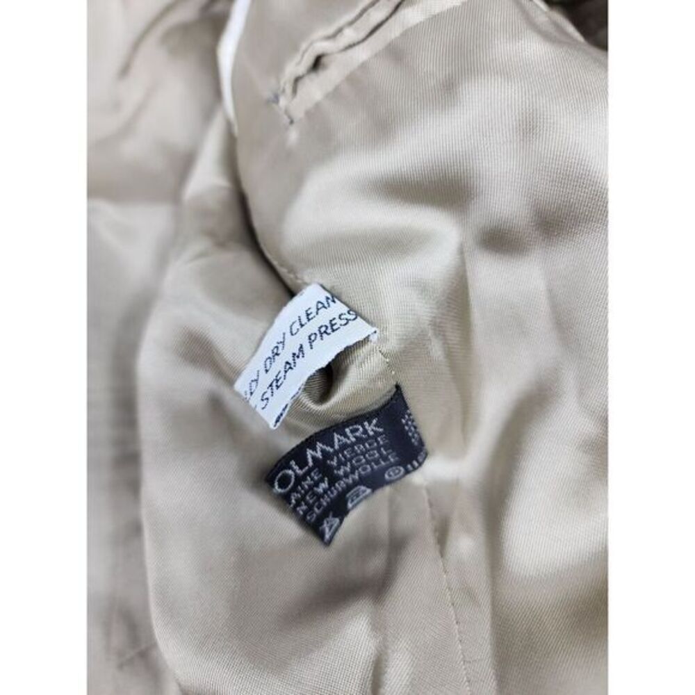 YSL Yves Saint Laurent Men Surgical Cuff Blazer Brown Jacket‎ 38 Made In France - Picture 16 of 16